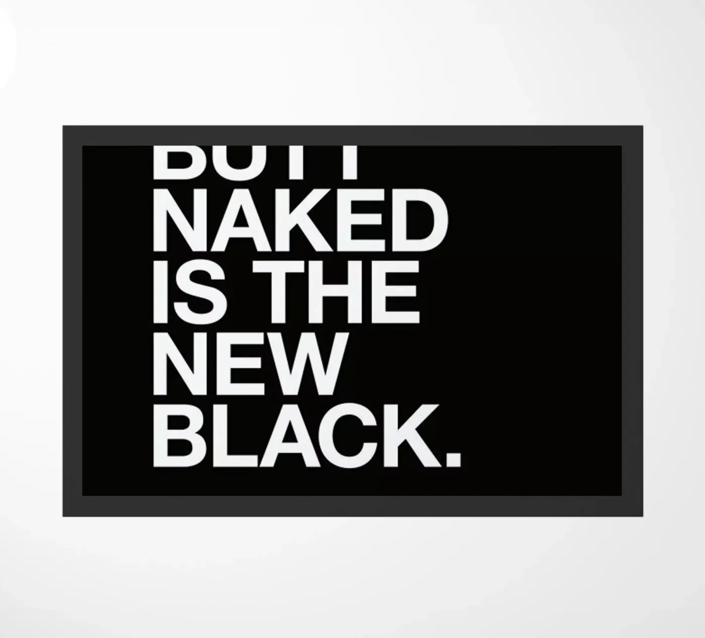 Butt Naked zerbino da Studio One