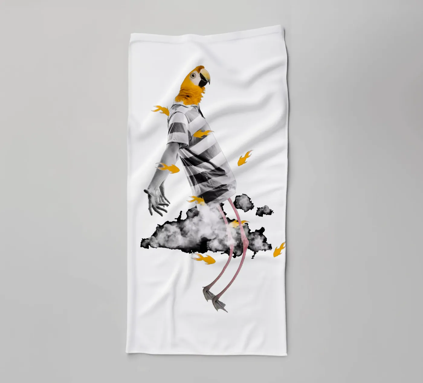 Fly badhanddoek van Design by Soph