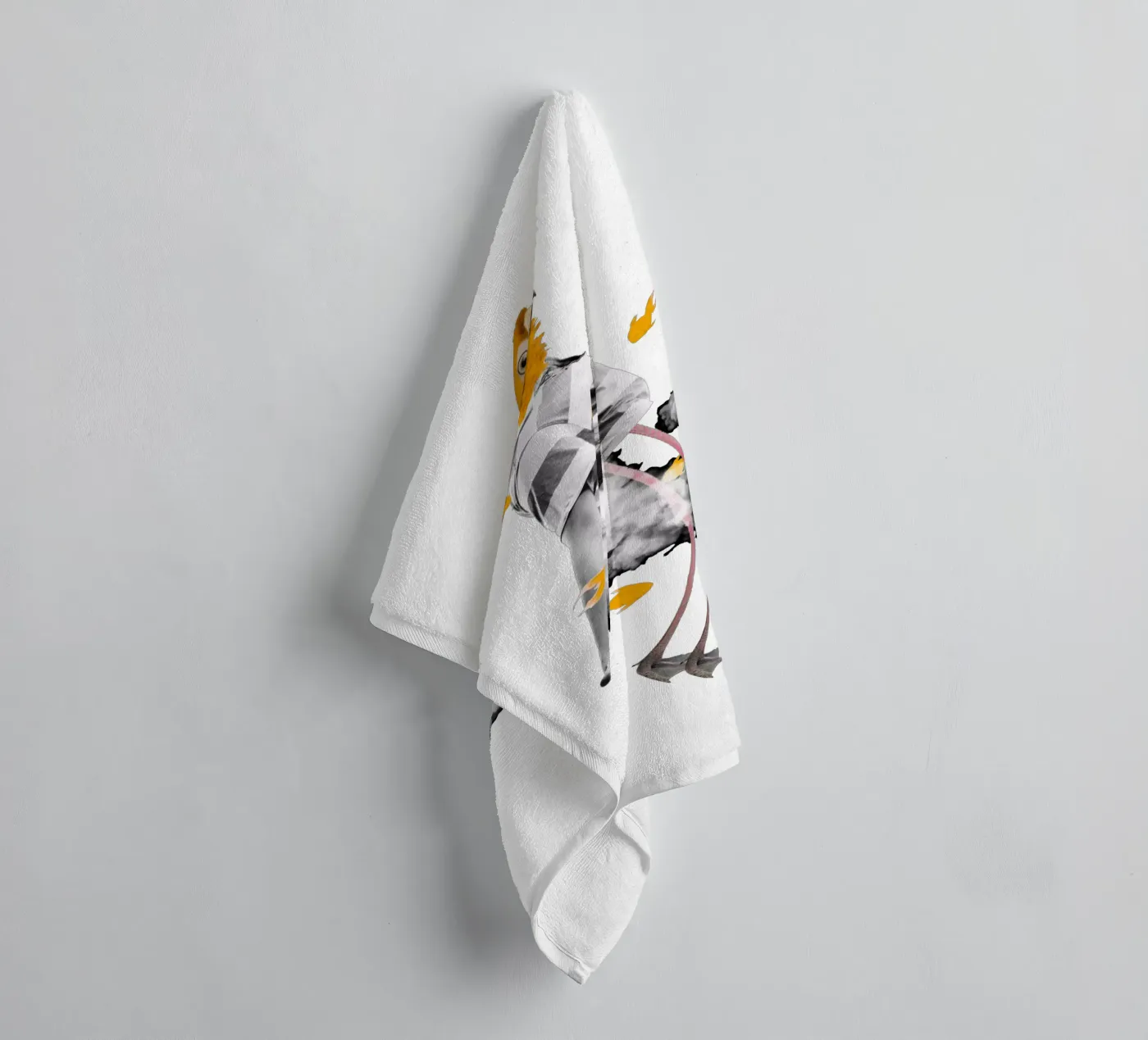 Fly badhanddoek van Design by Soph