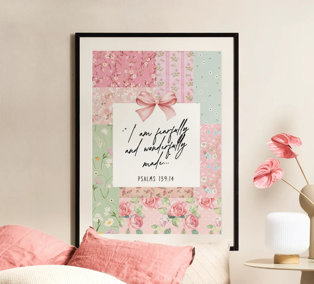 Fearfully & Wonderfully Made, Salmo 139:14 Póster poster de vintagepod