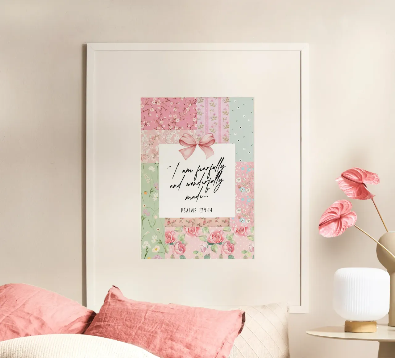 Fearfully & Wonderfully Made, Salmo 139:14 Póster poster de vintagepod
