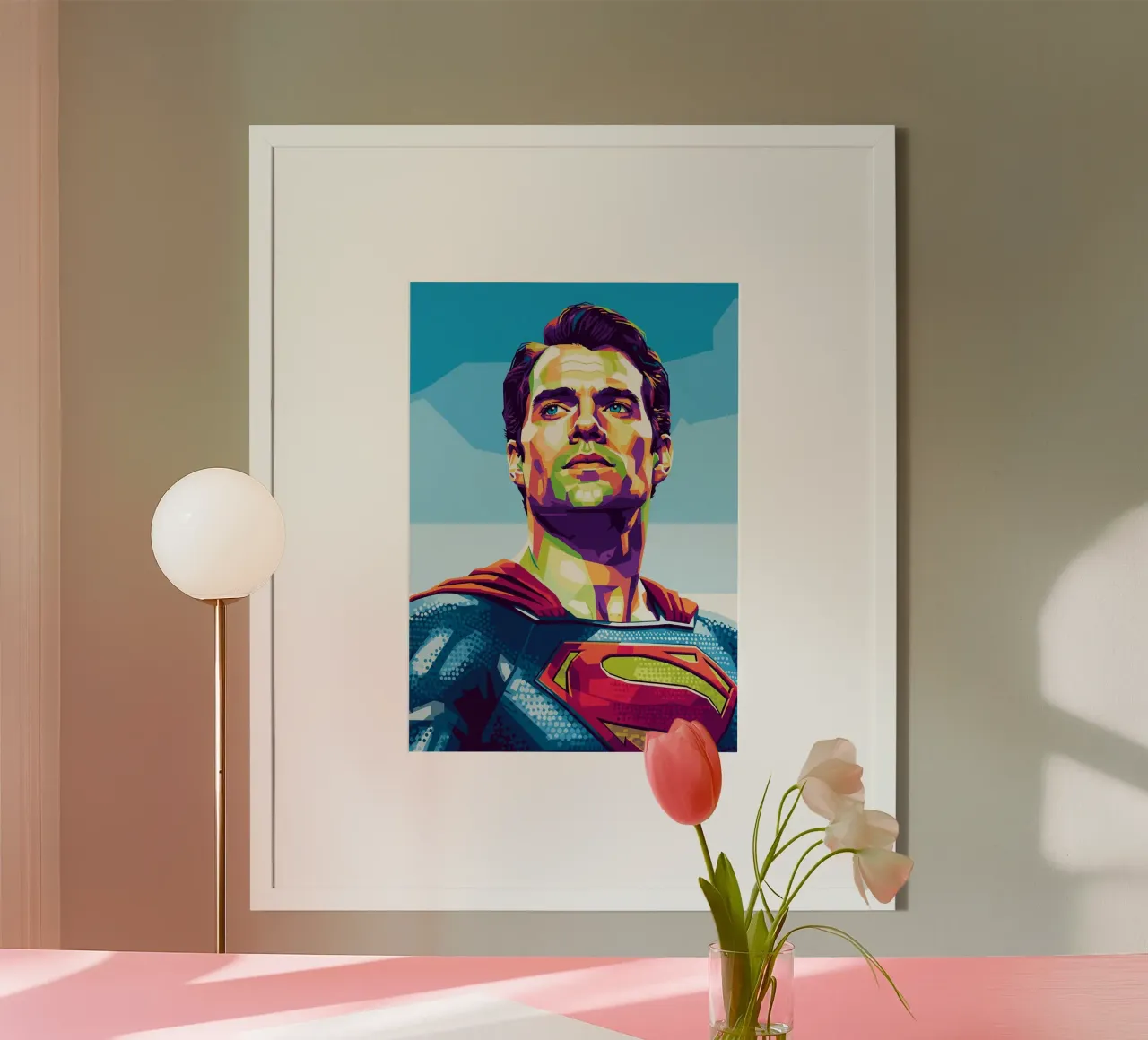 Superman - Henry Cavill pop art poster da Hantamrata