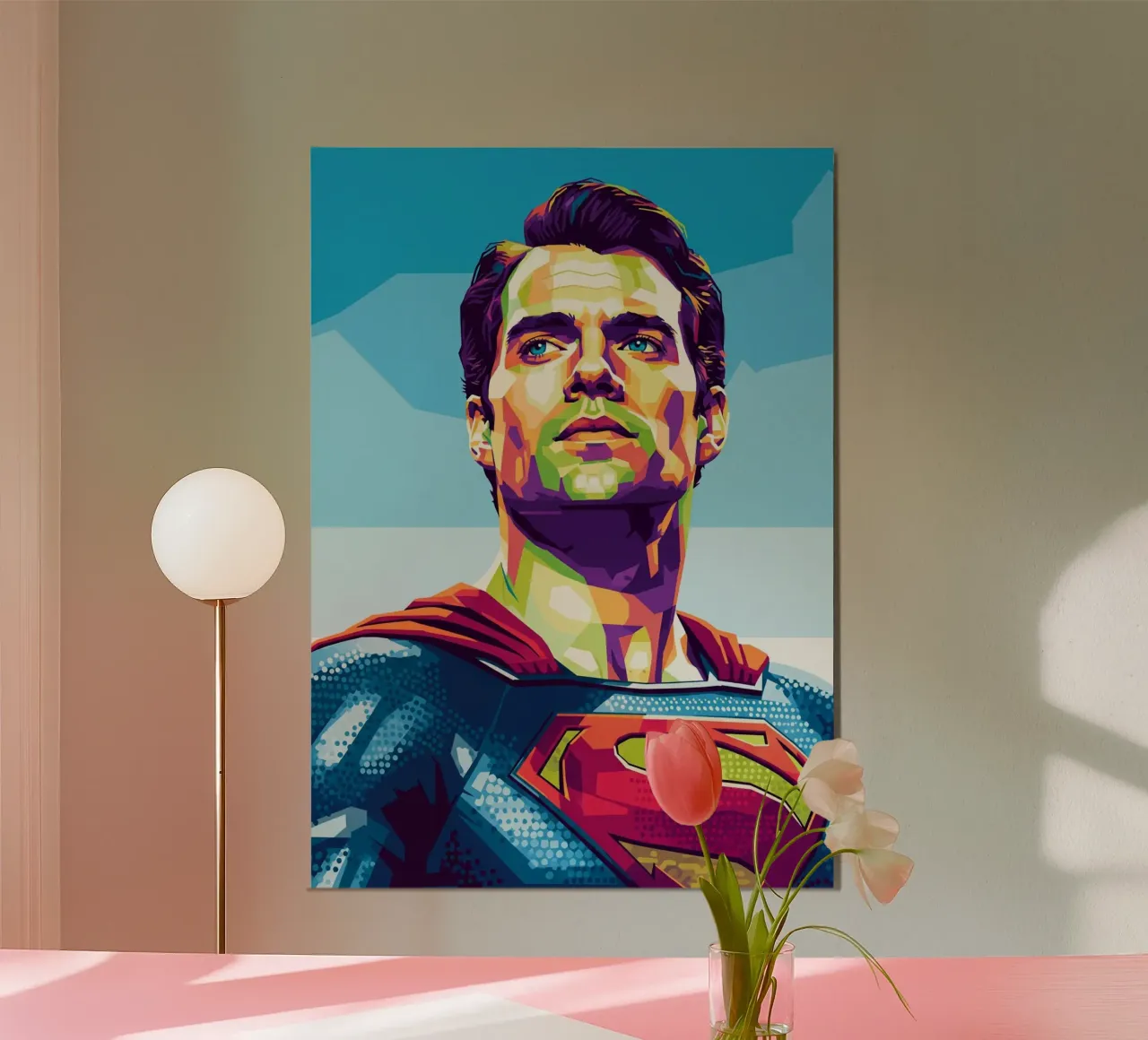 Superman - Henry Cavill pop art poster da Hantamrata