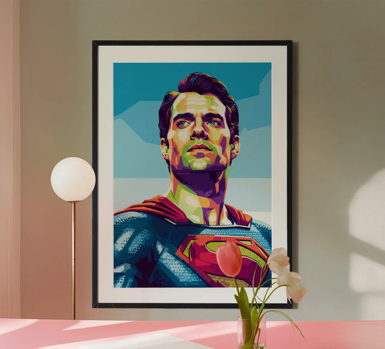 Superman - Henry Cavill pop art poster da Hantamrata