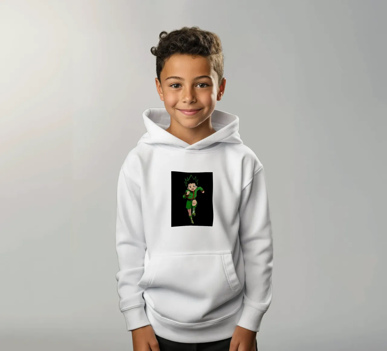 Gon Cacciatore X Cacciatore felpa bambino con cappuccio da Dumery Art