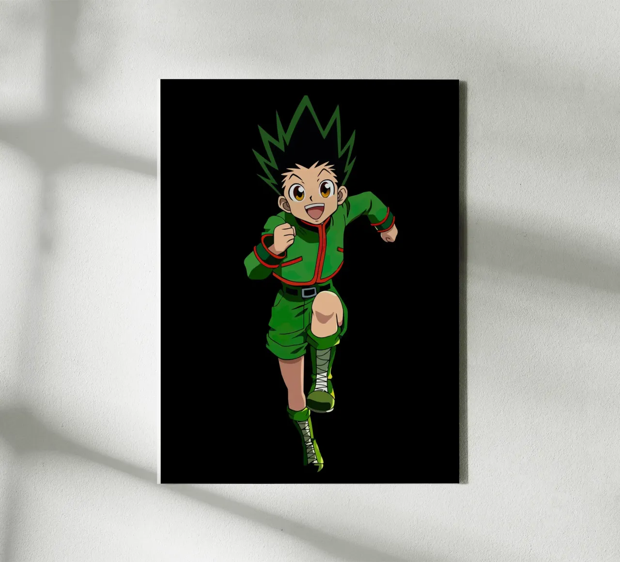 Gon Jäger X Jäger Leinwand mit Schattenfugenrahmen von Dumery Art