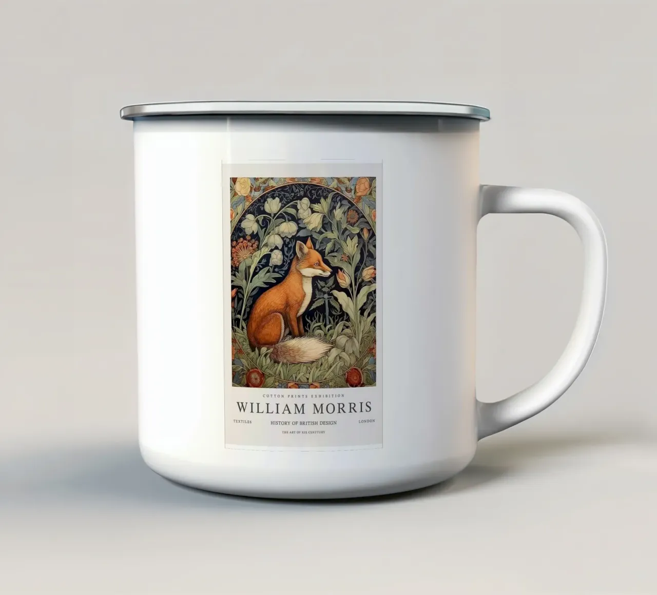 bellissimo furetto tazza in smalto da komo store
