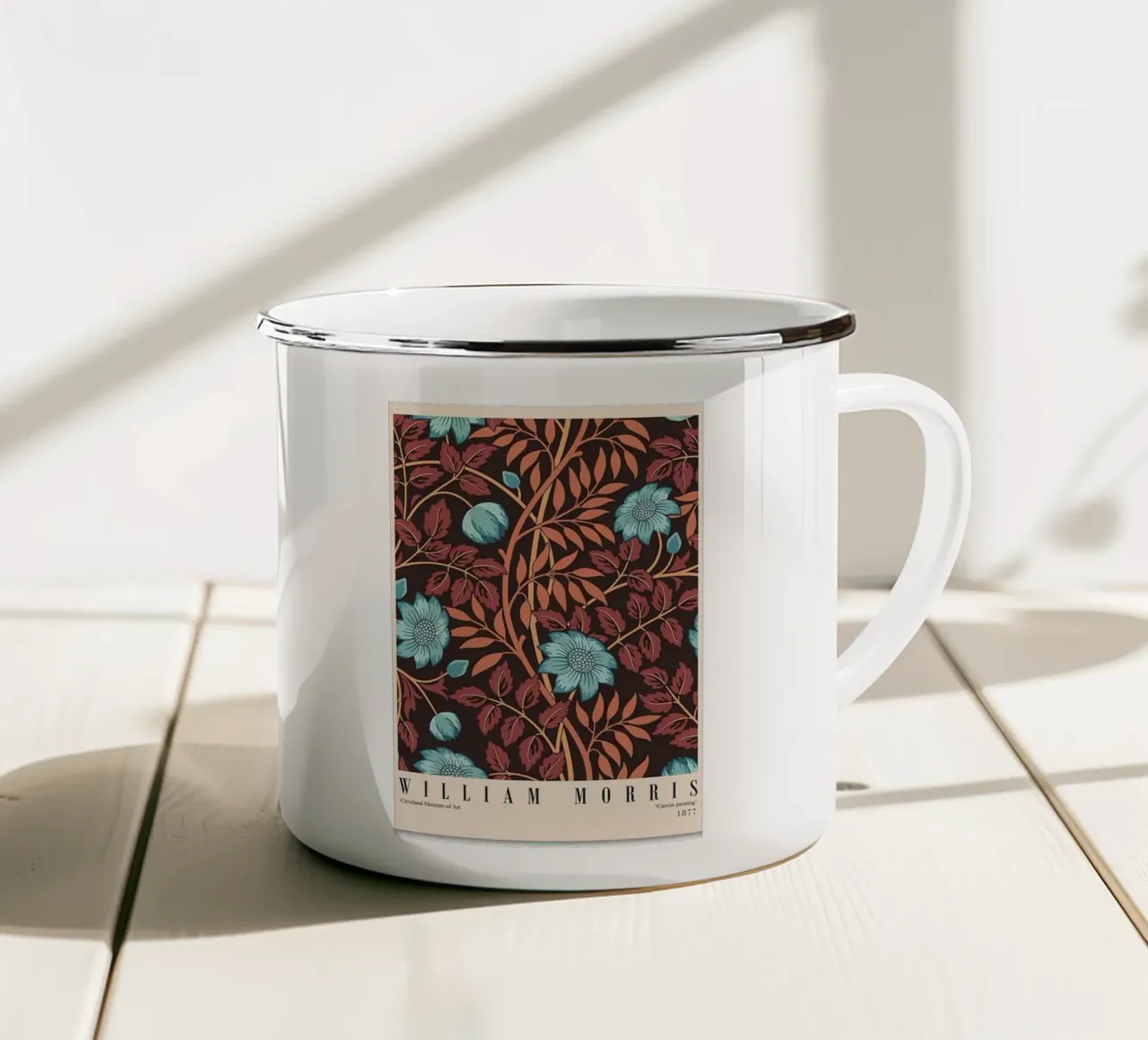 girasole estetico tazza in smalto da komo store