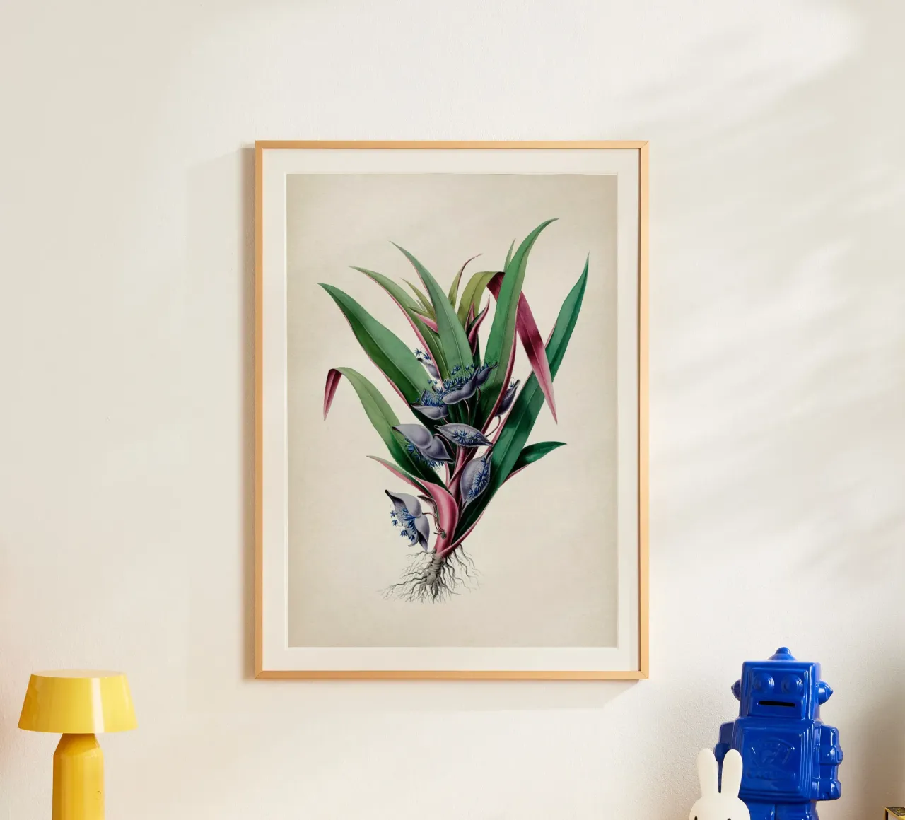 Vintage Denisse 1 Tradescantia hahnemühle by Vintage Print Collection