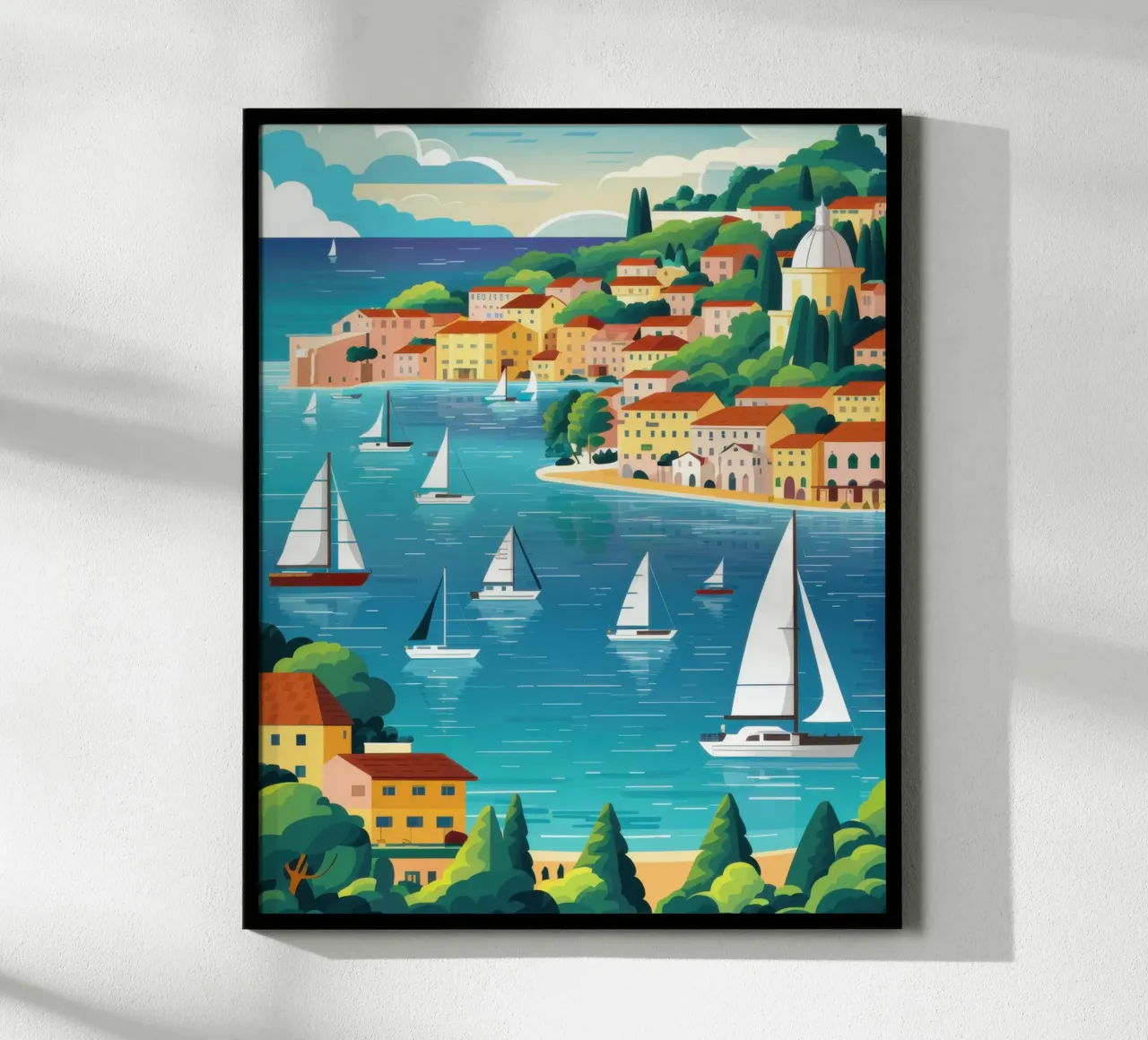 Coastal Regatta Day poster da Heaven Craft