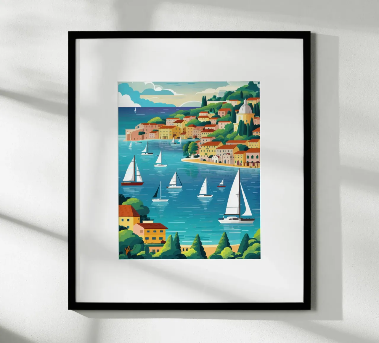 Coastal Regatta Day poster da Heaven Craft