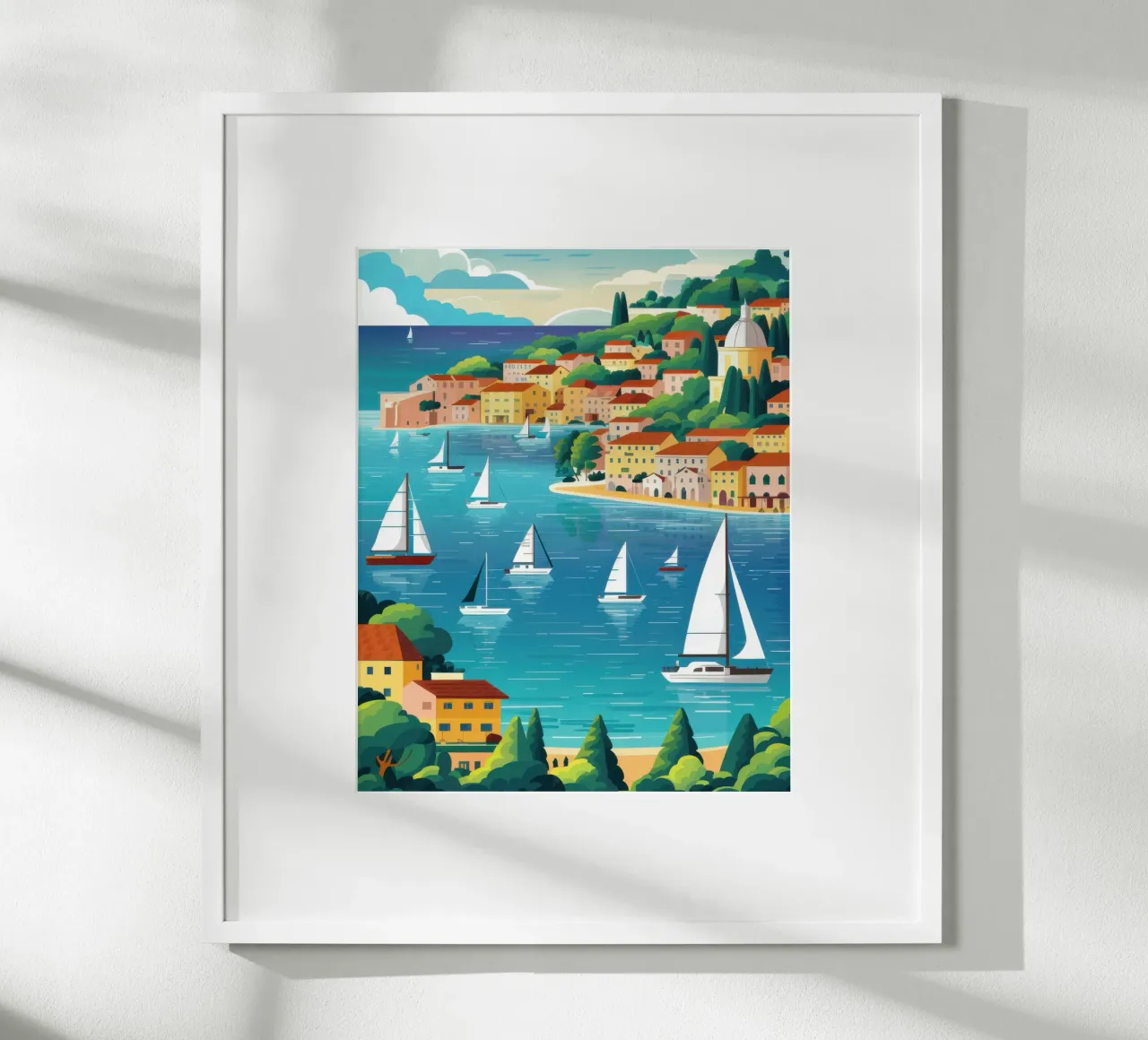 Coastal Regatta Day poster da Heaven Craft