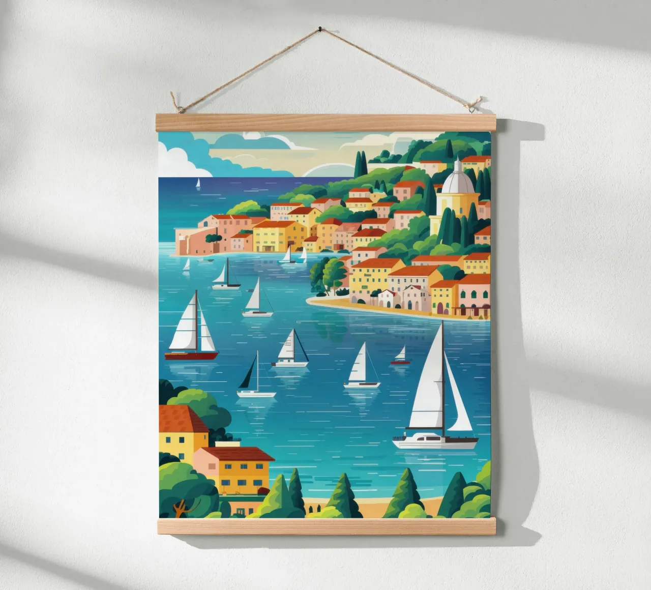 Coastal Regatta Day poster da Heaven Craft