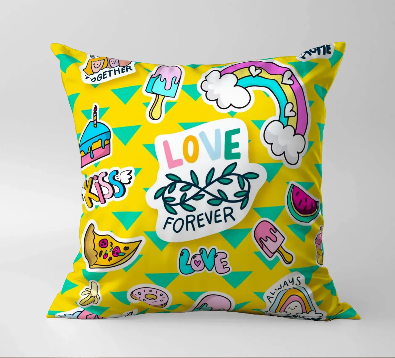 love4ever decorative cushion by Design by Soph