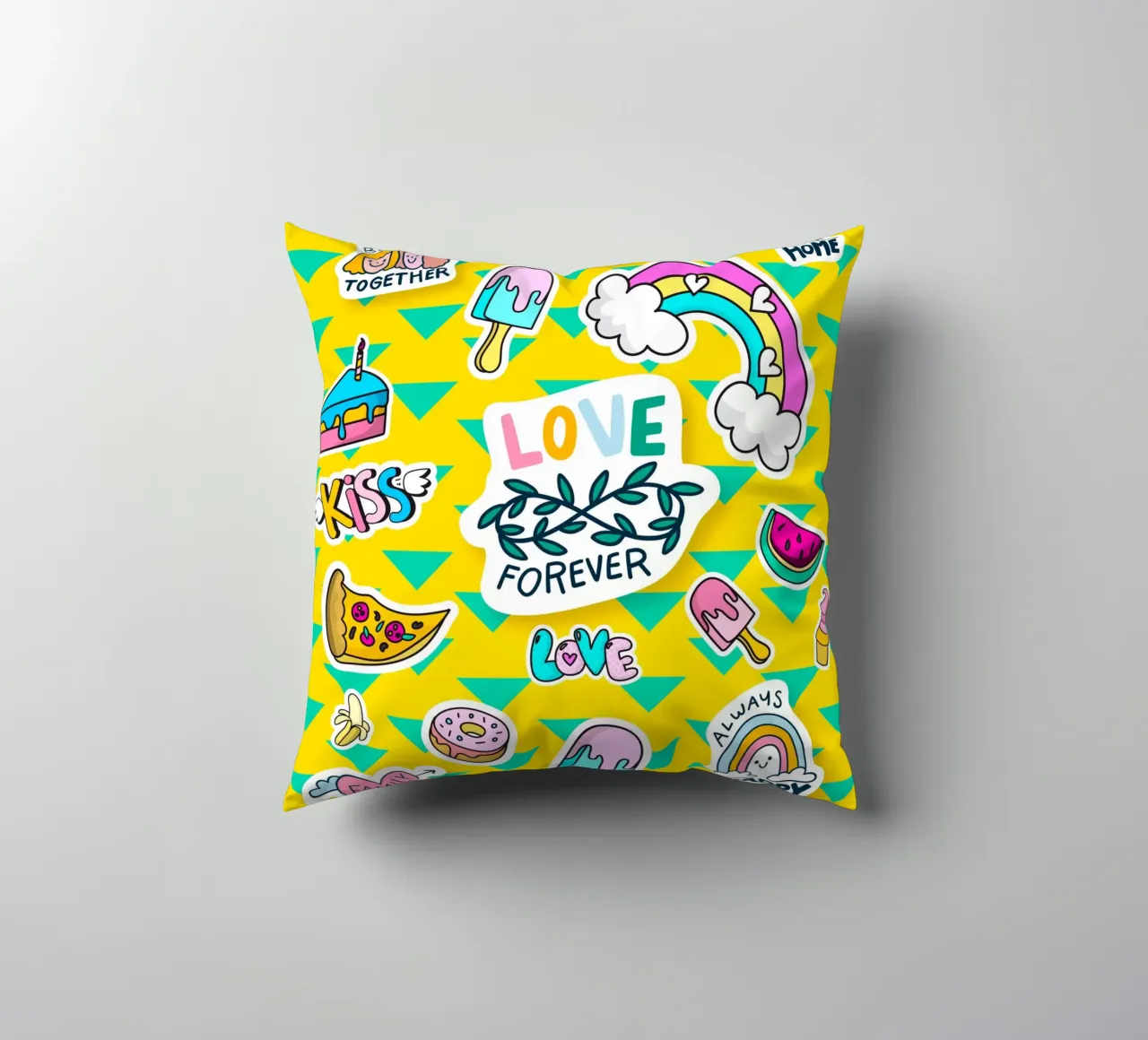 love4ever decorative cushion by Design by Soph