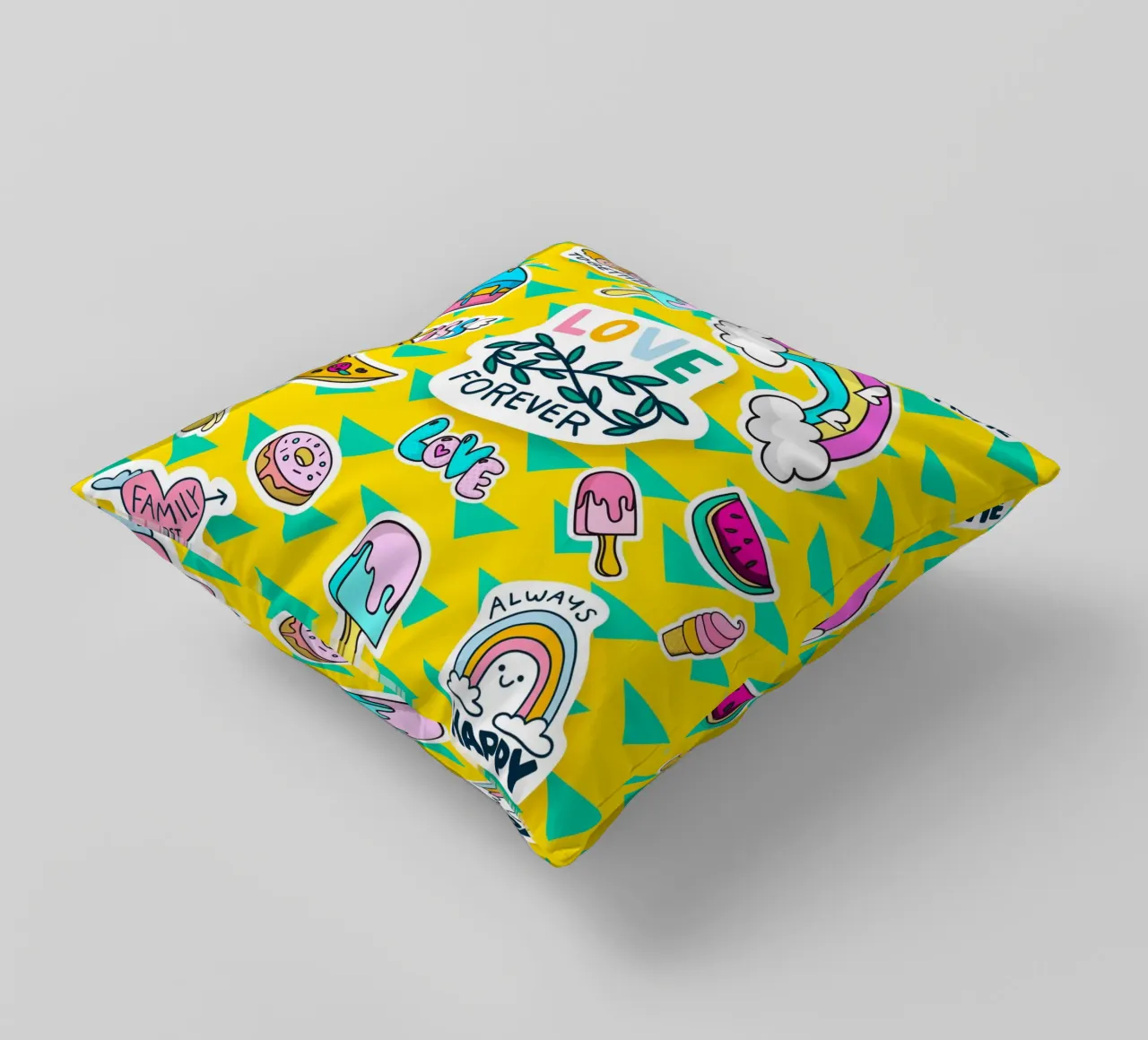 love4ever decorative cushion by Design by Soph