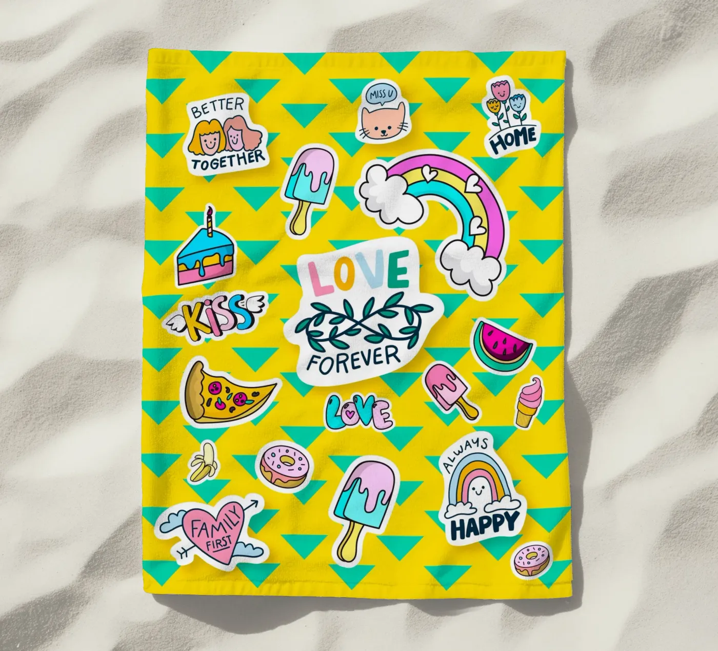 love4ever telo mare da Design by Soph