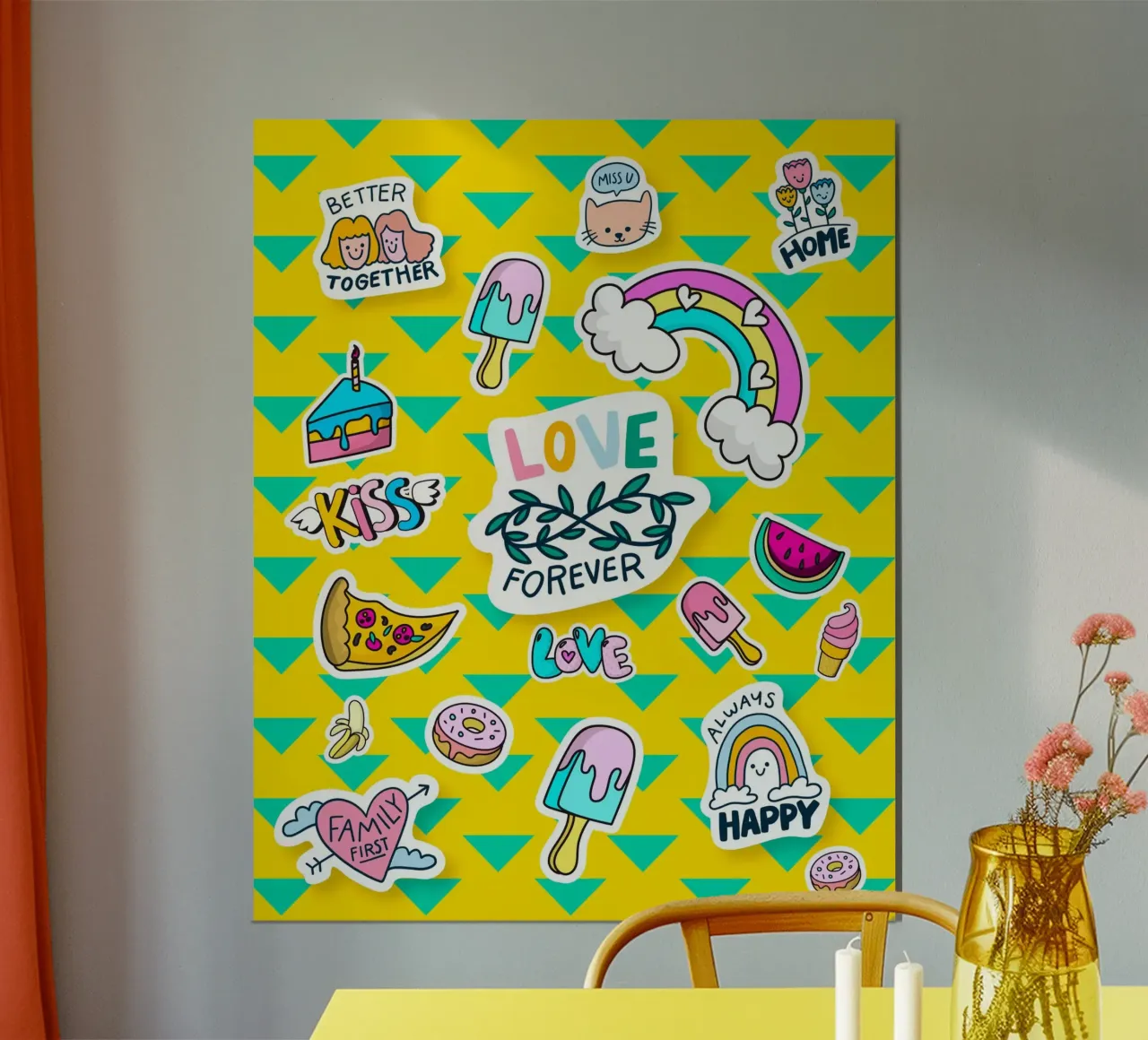 love4ever poster da Design by Soph