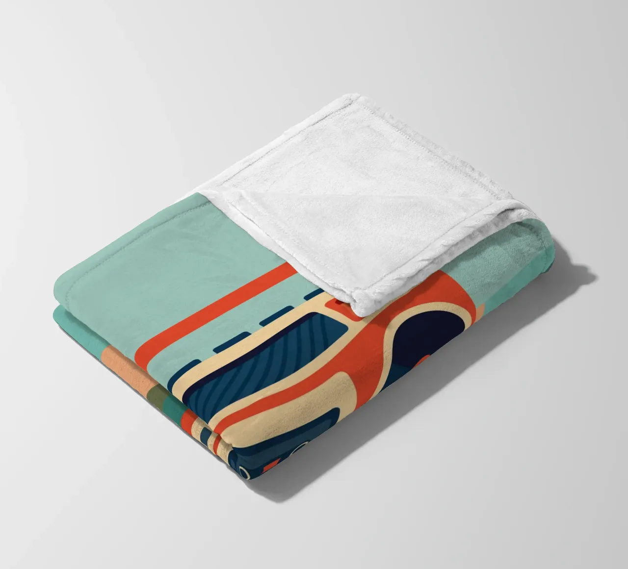 Retro Ghettoblaster coperta in pile da DARIA IVANOVNA