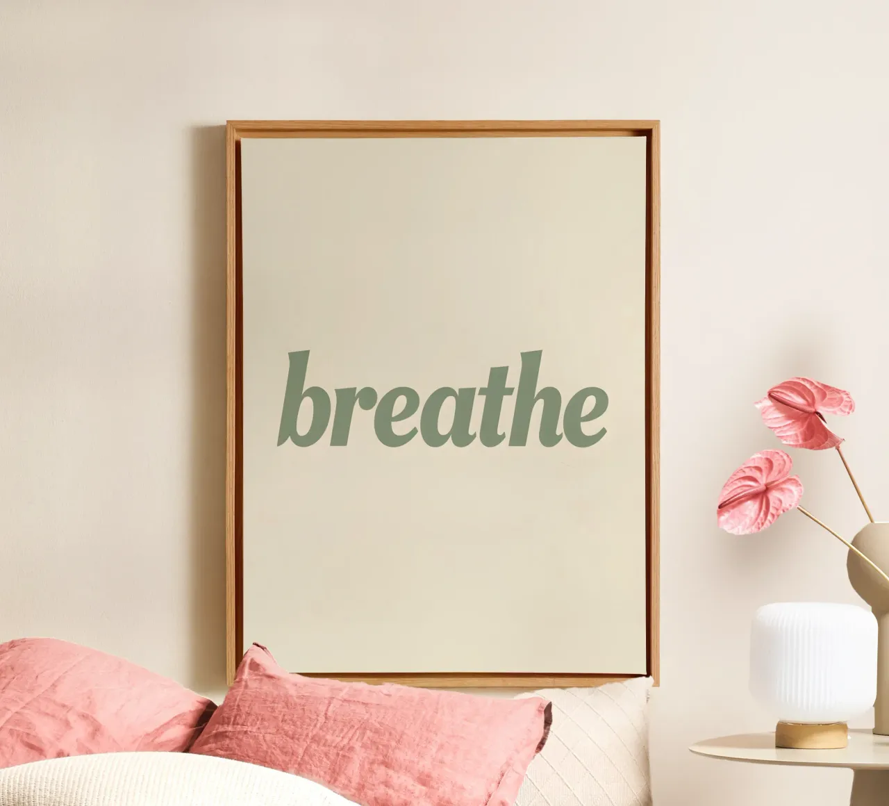 Respirare tela con Cornice a cassetta da The Green Room
