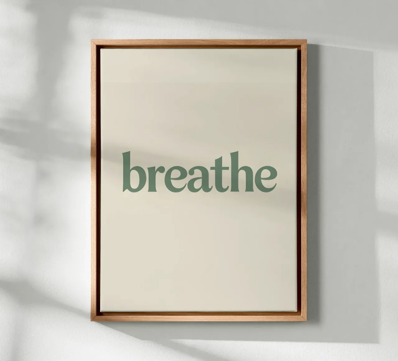 Respirare tela con Cornice a cassetta da The Green Room