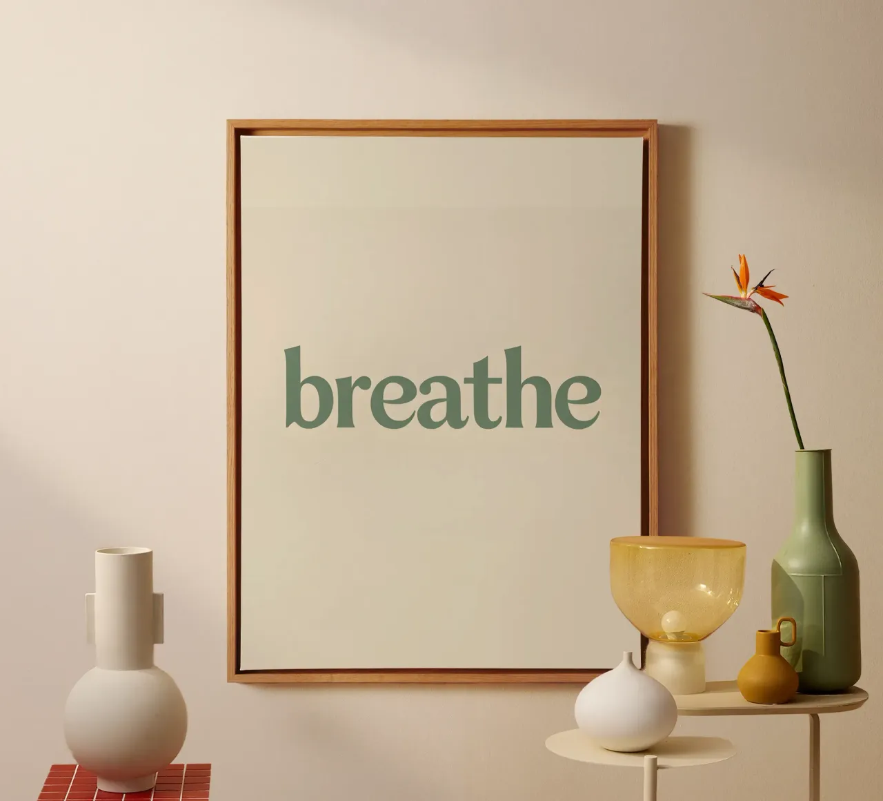 Respirare tela con Cornice a cassetta da The Green Room