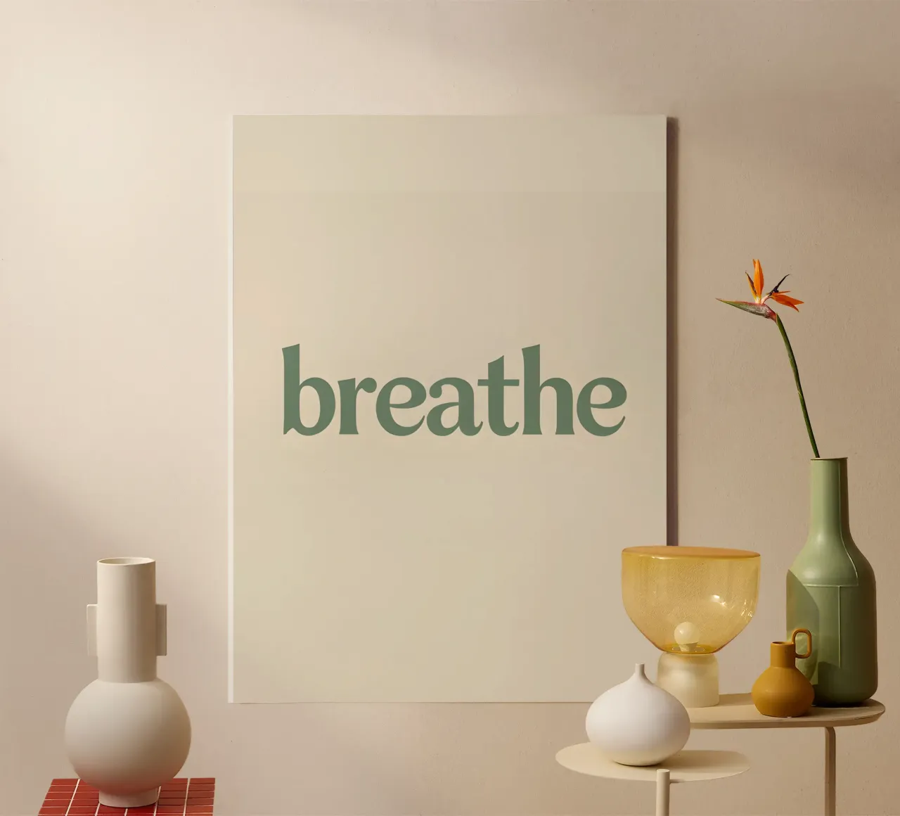 Respirare tela con Cornice a cassetta da The Green Room