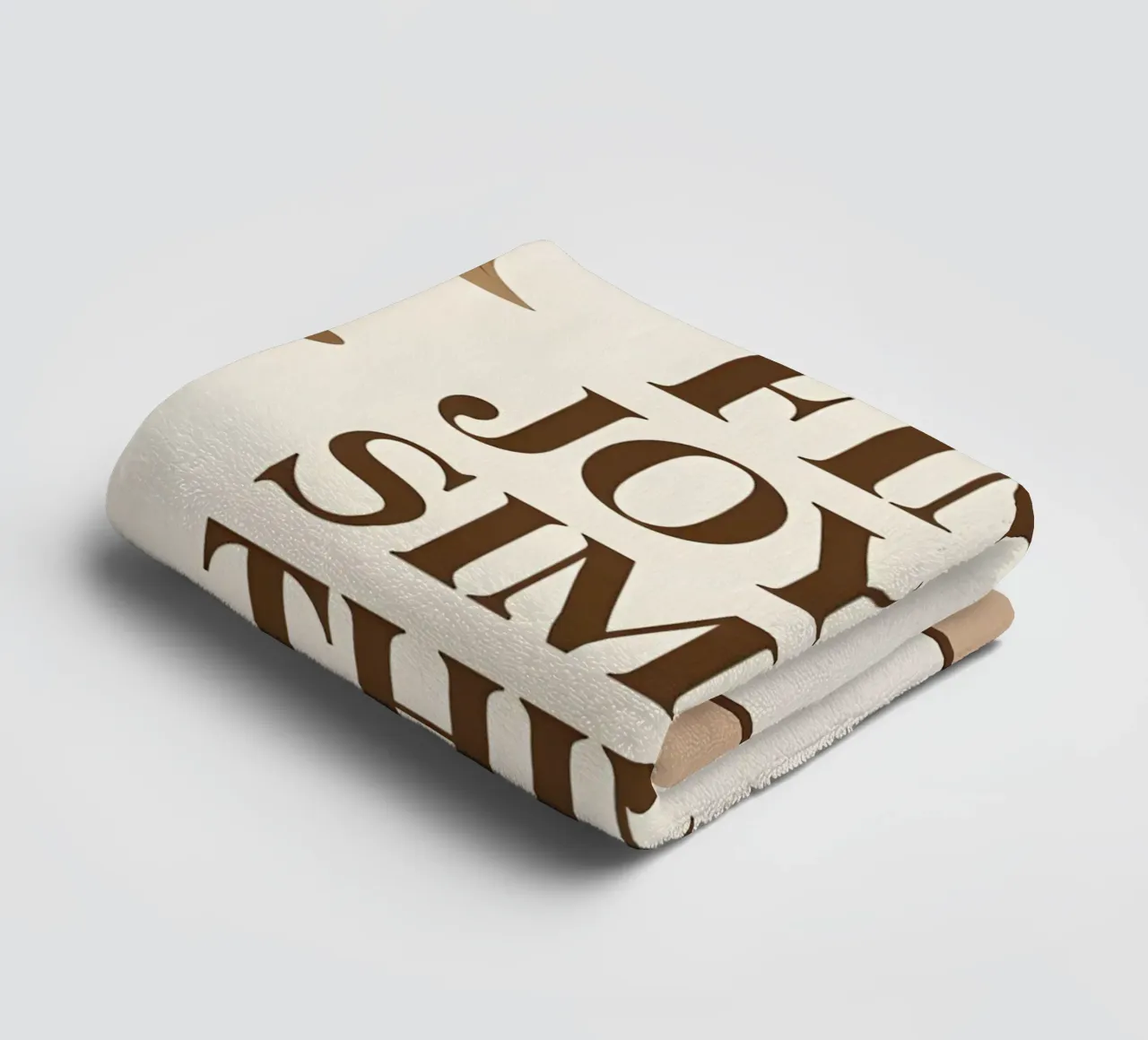 Find Joy in Simple Things towel by Botanical Gallery