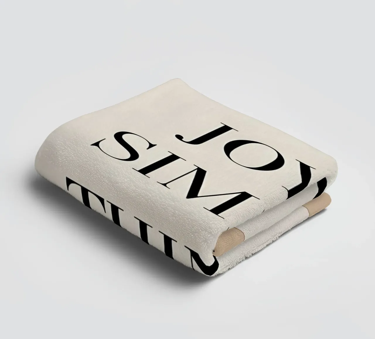 Find Joy in Simple Things towel by Botanical Gallery