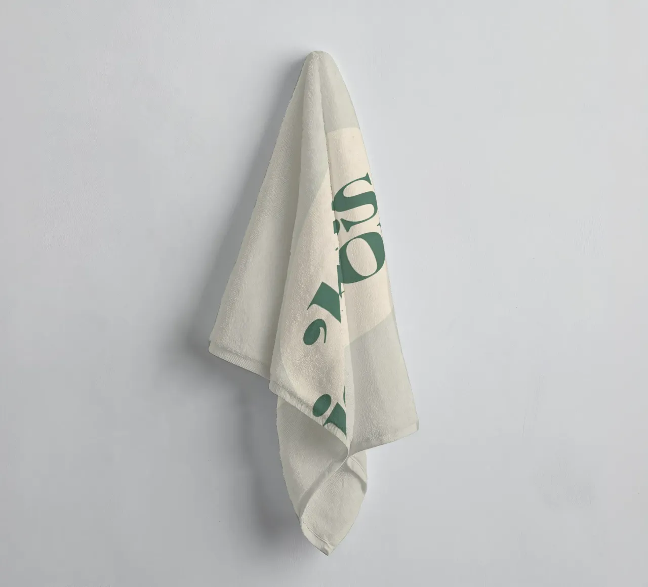 Less is More towel by Botanical Gallery