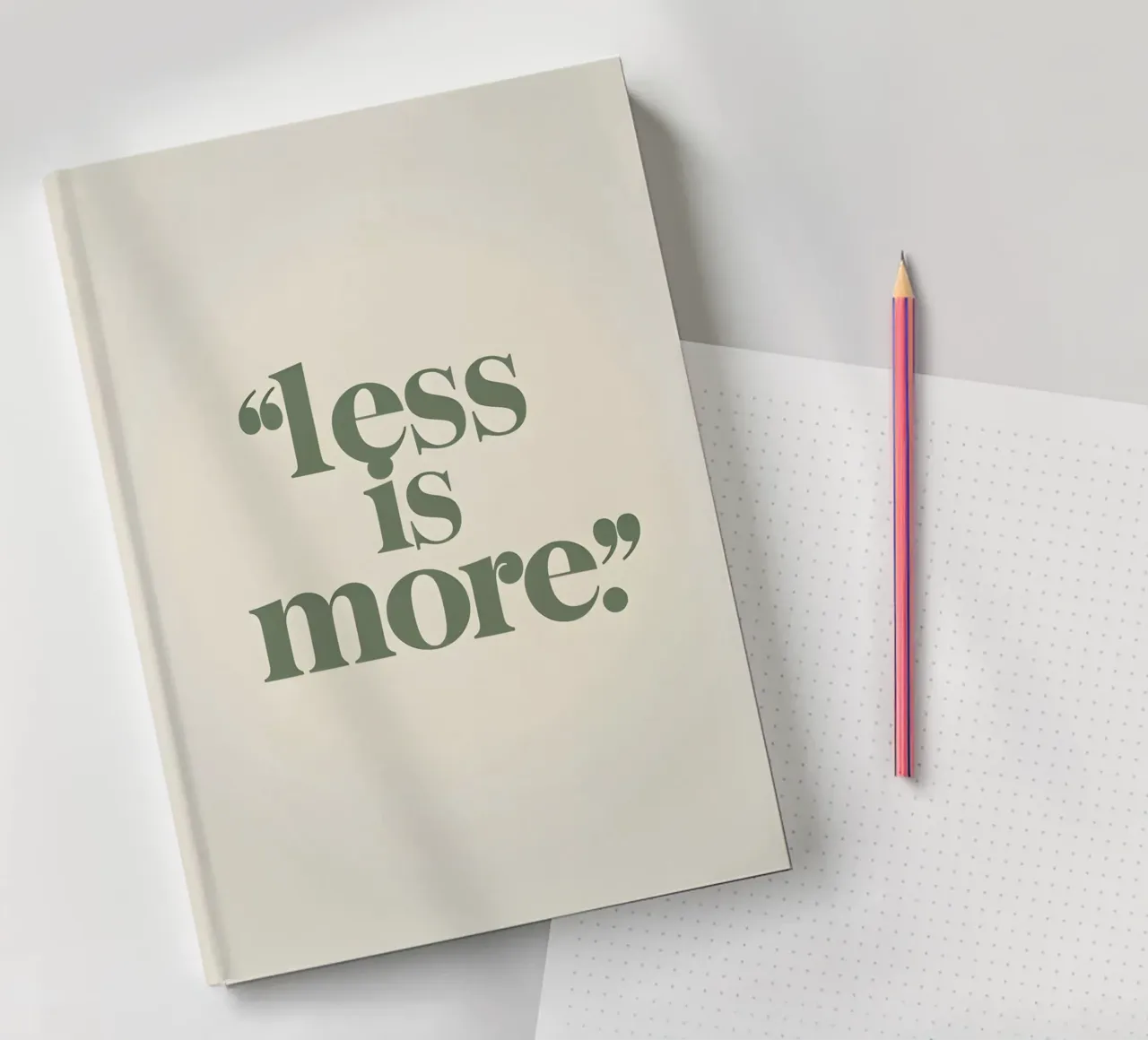 Less is More notebook by Botanical Gallery