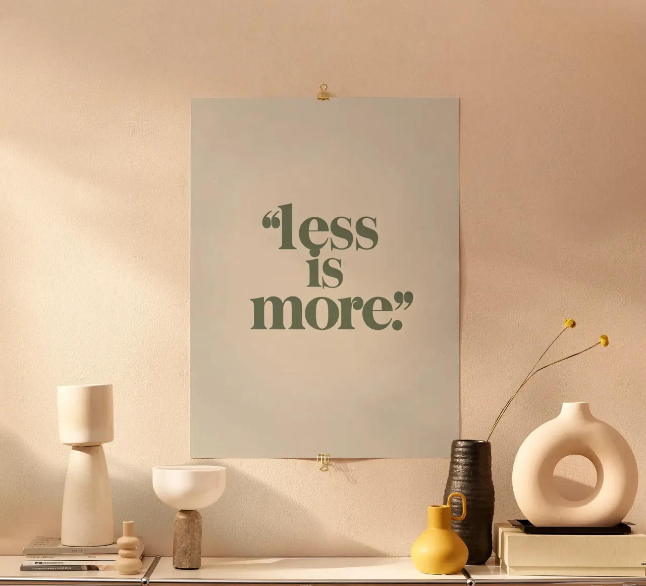 Meno è meglio poster da The Green Room