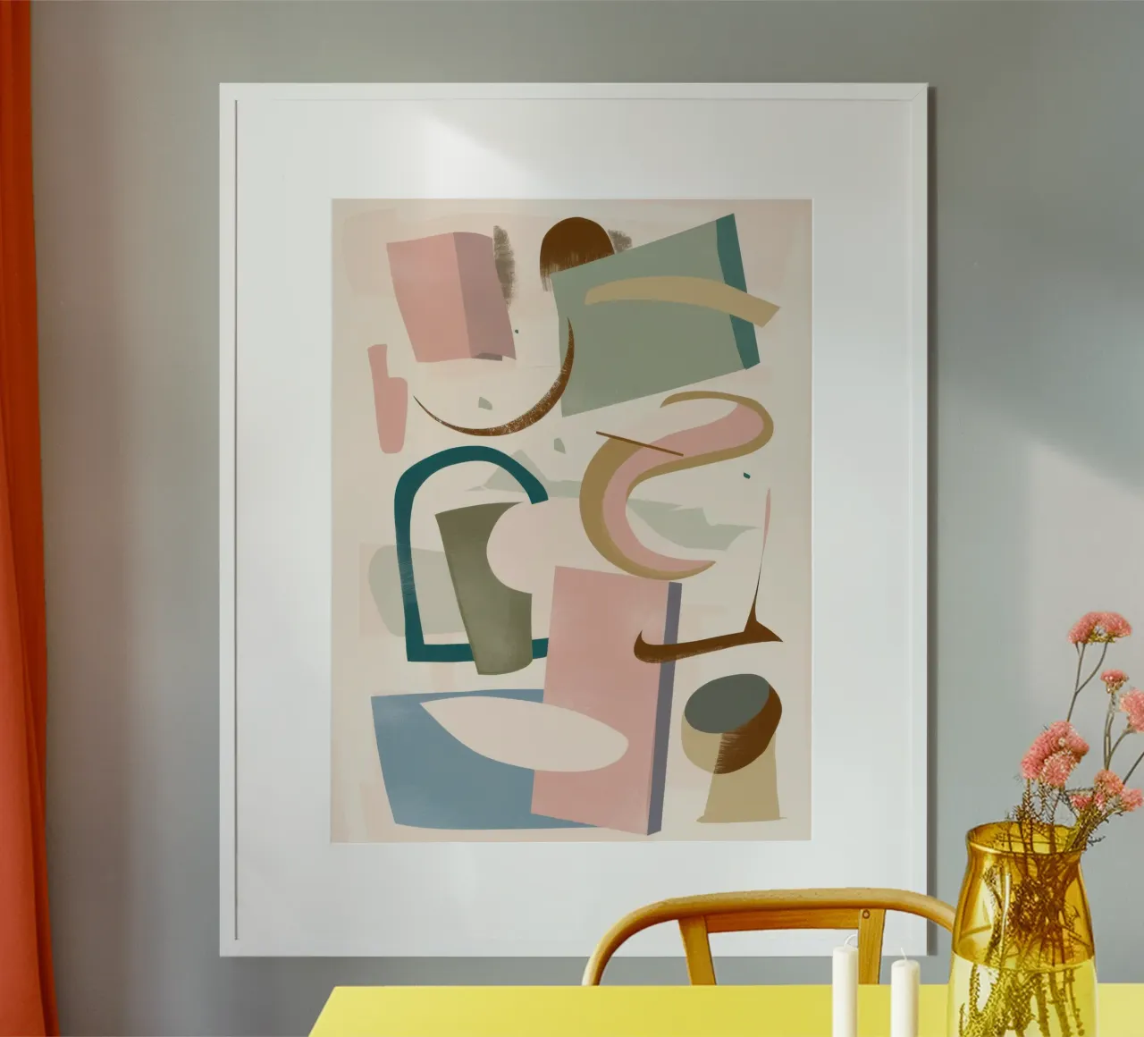 Pastel Object Serenity poster van Echo Saber