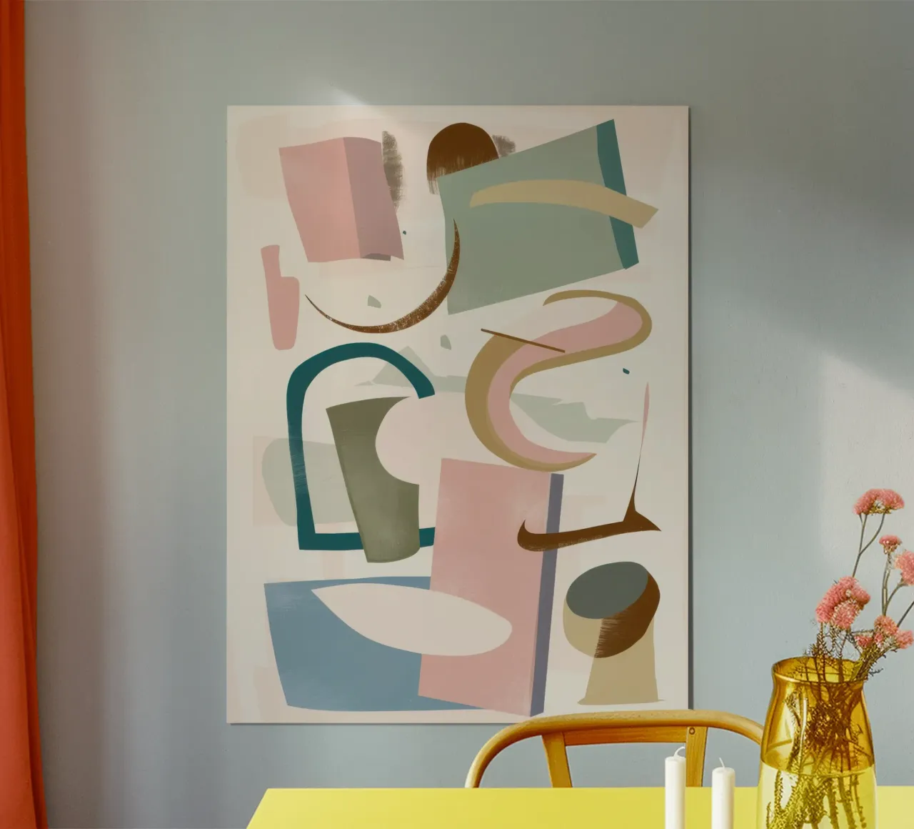 Pastel Object Serenity poster van Echo Saber