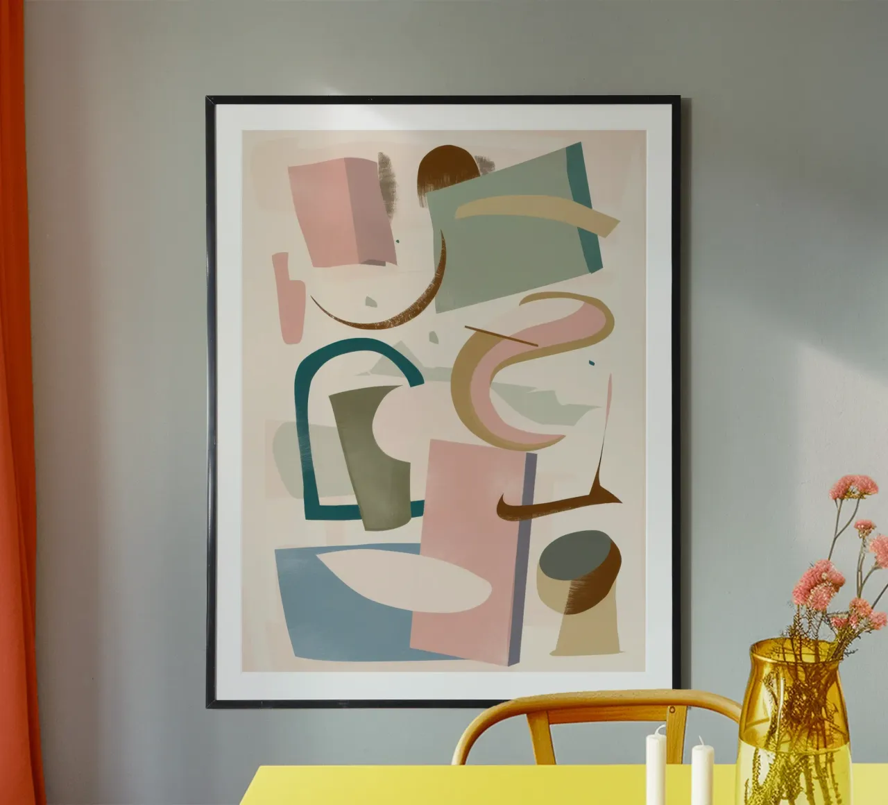 Pastel Object Serenity poster van Echo Saber