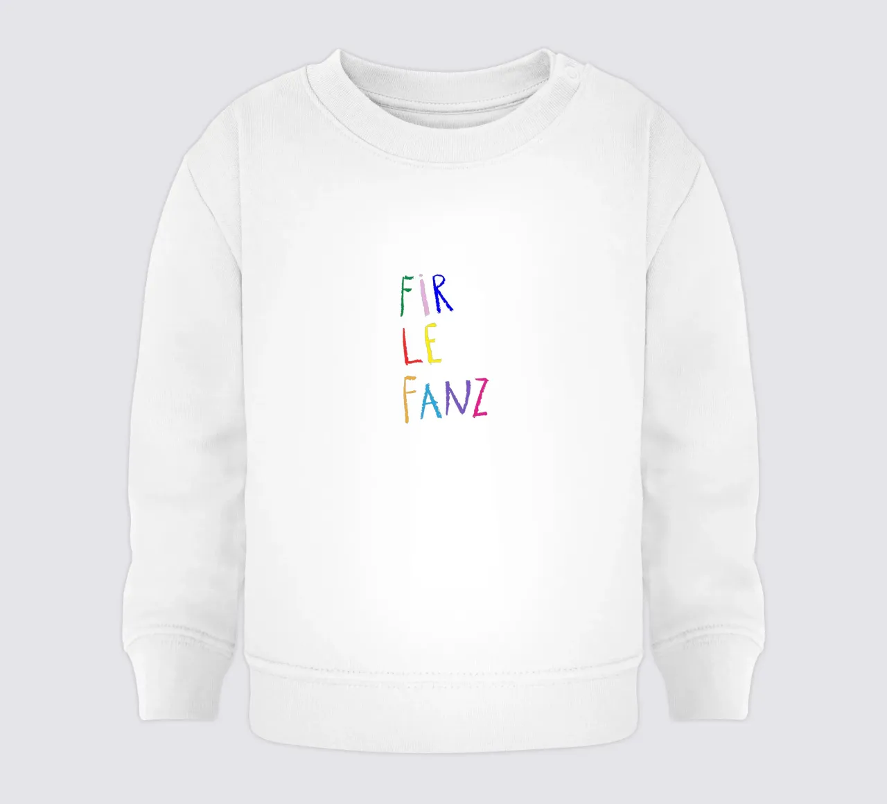 Firlefanz - bunt felpa neonato da Brushmeetspaper