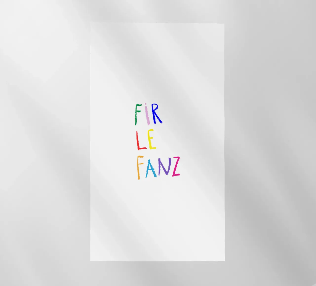 Firlefanz - bunt pellicola backlit da Brushmeetspaper