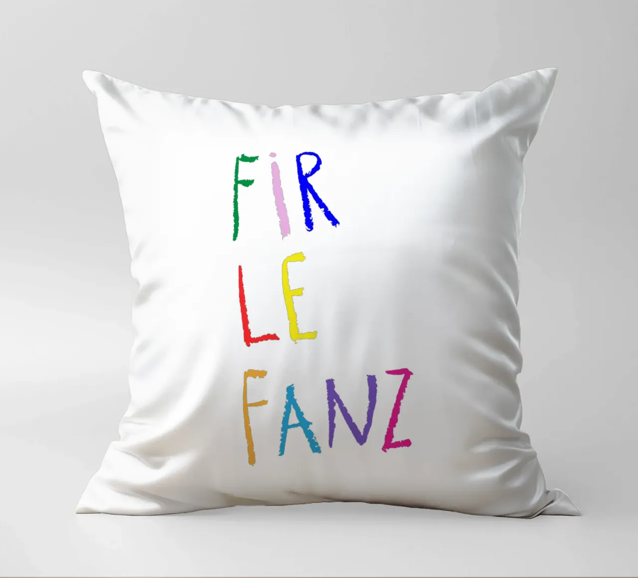 Firlefanz - bunt cuscino da Brushmeetspaper