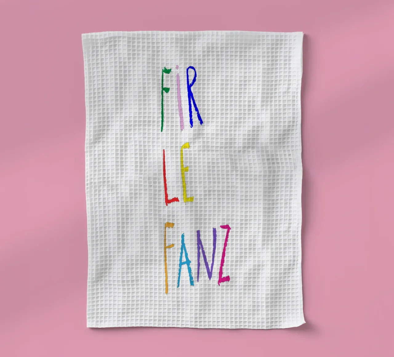 Firlefanz - bunt canovaccio da cucina da Brushmeetspaper
