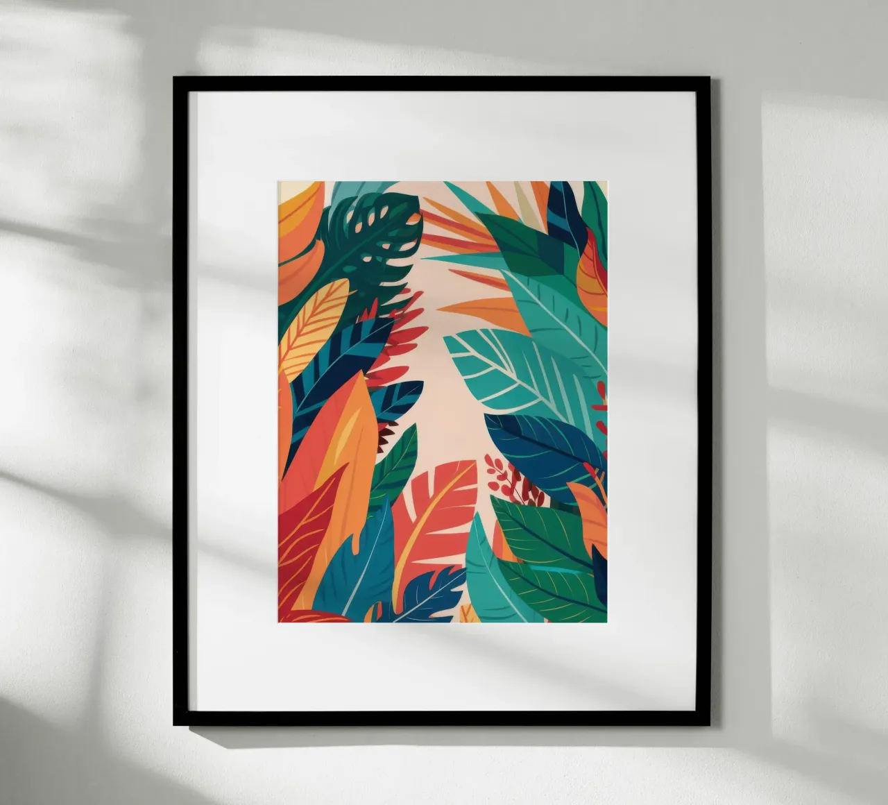 Vista Jungle a strati poster da Echo Saber