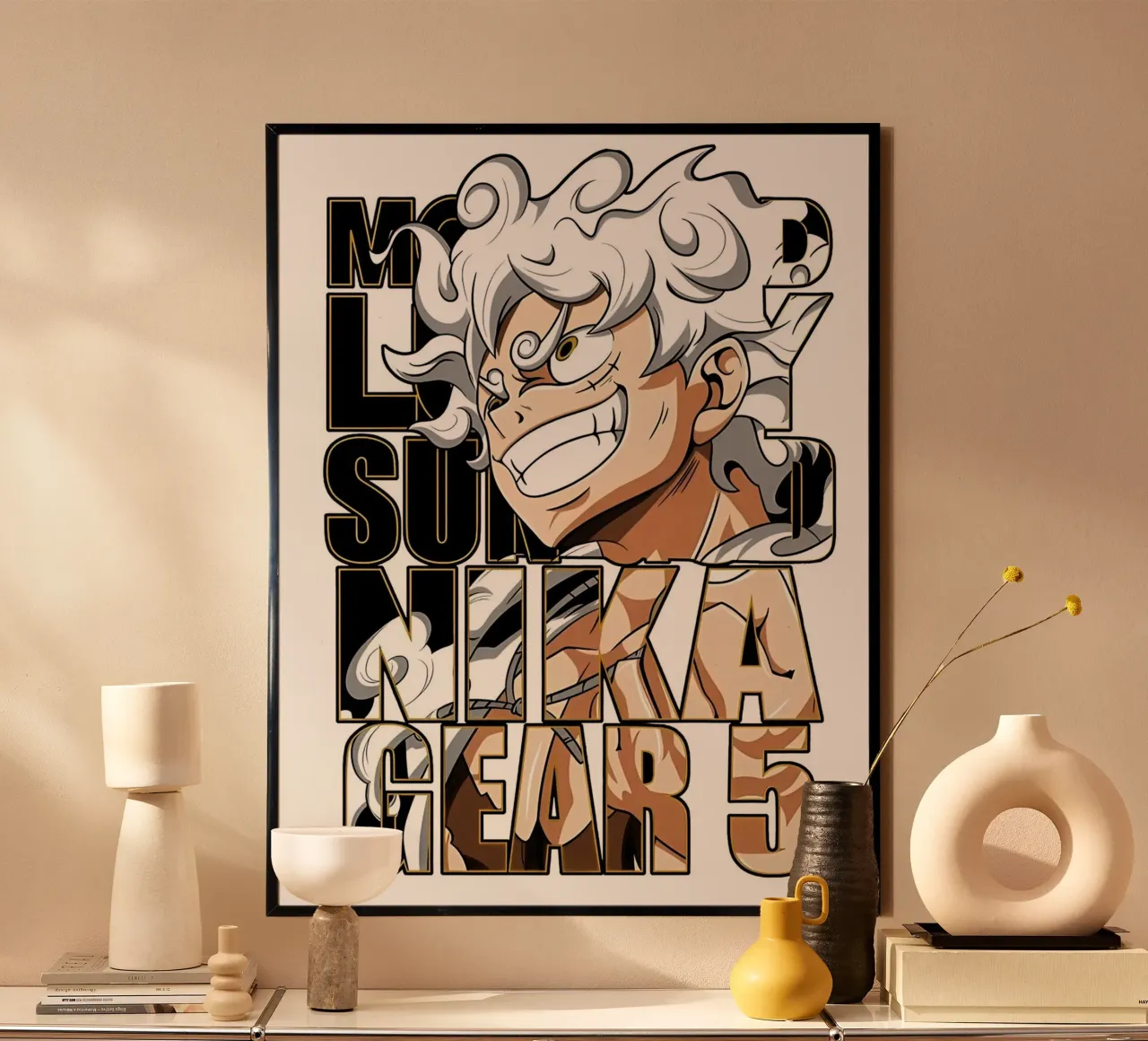 Luffy Gear 5 poster da Toby H Williams