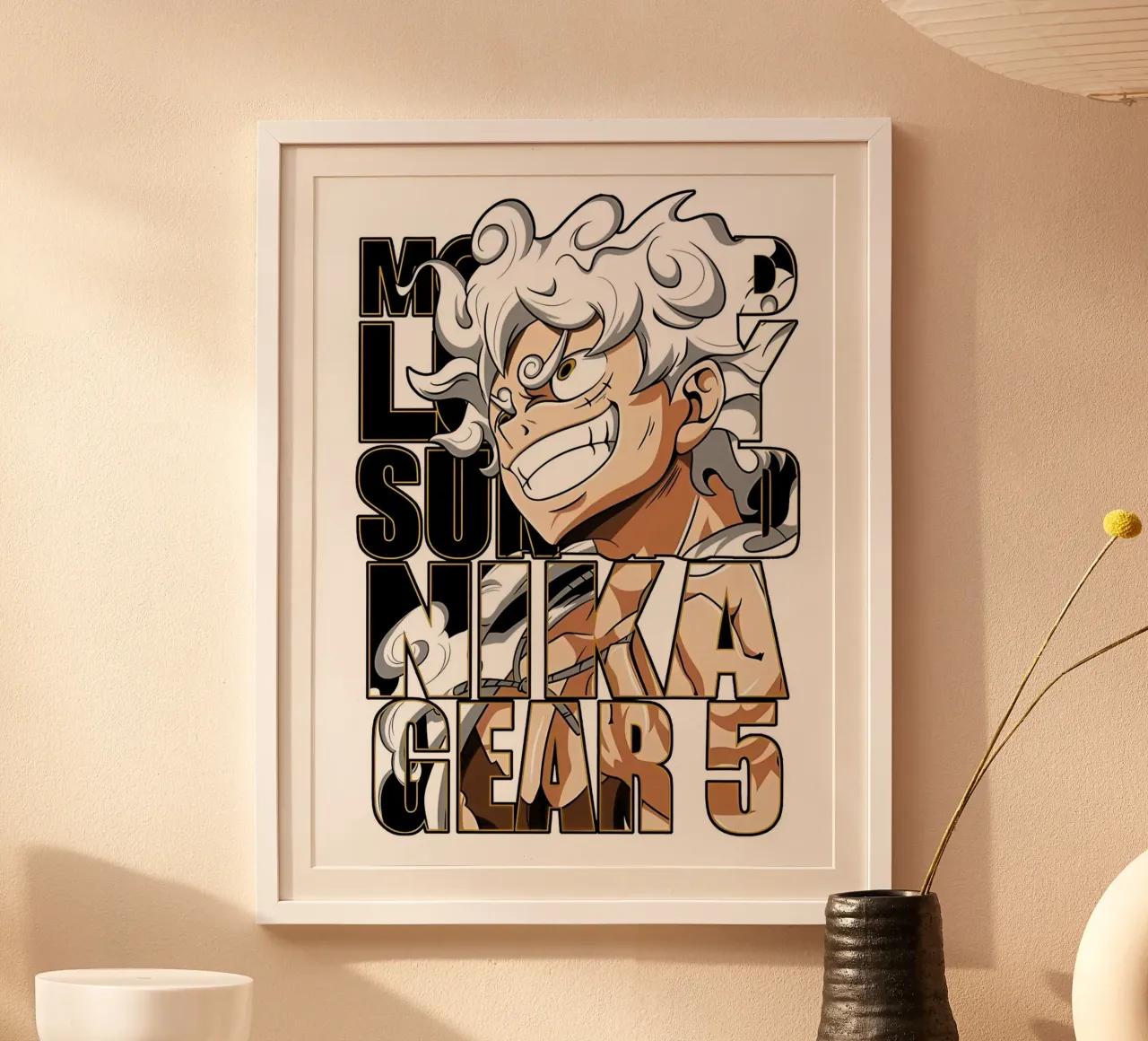Luffy Gear 5 poster da Toby H Williams