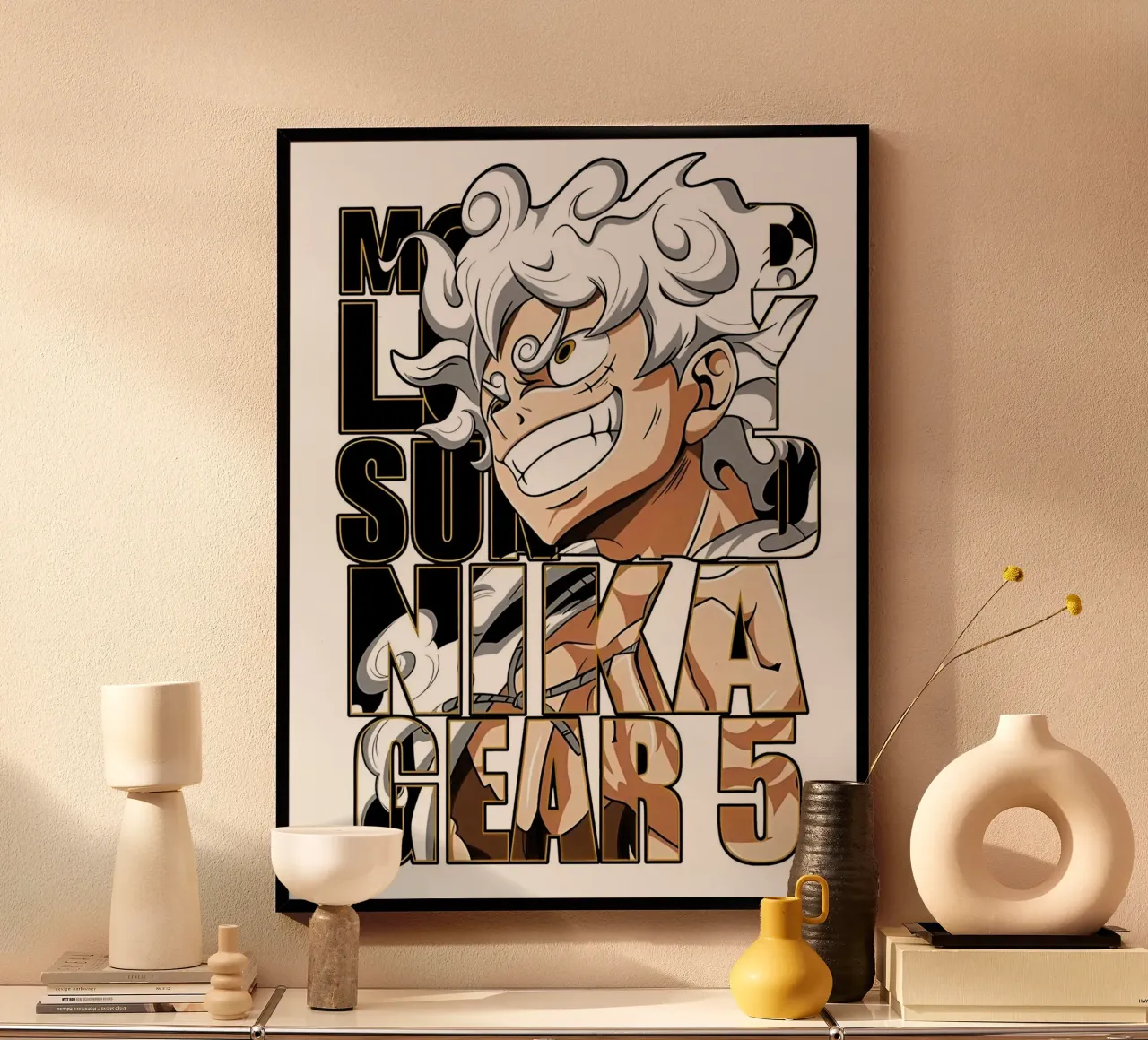 Luffy Gear 5 poster da Toby H Williams