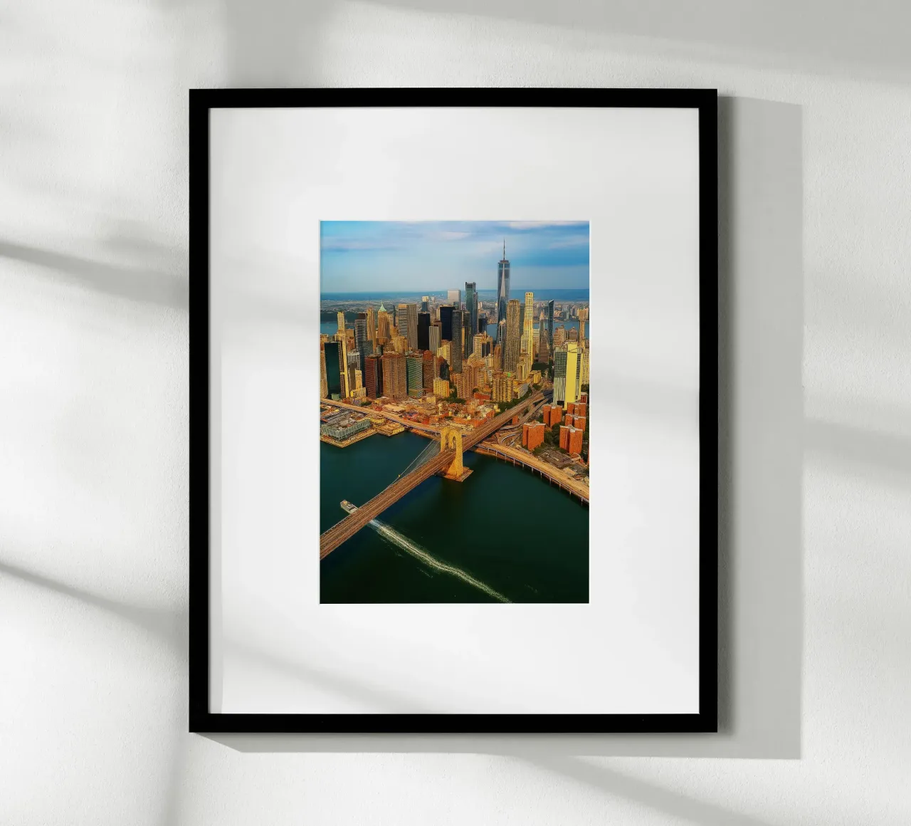 pont sur la mer vue rétro photographie poster de viantishop
