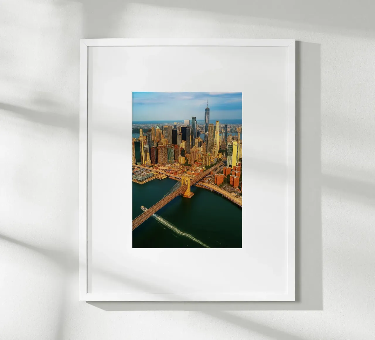 pont sur la mer vue rétro photographie poster de viantishop