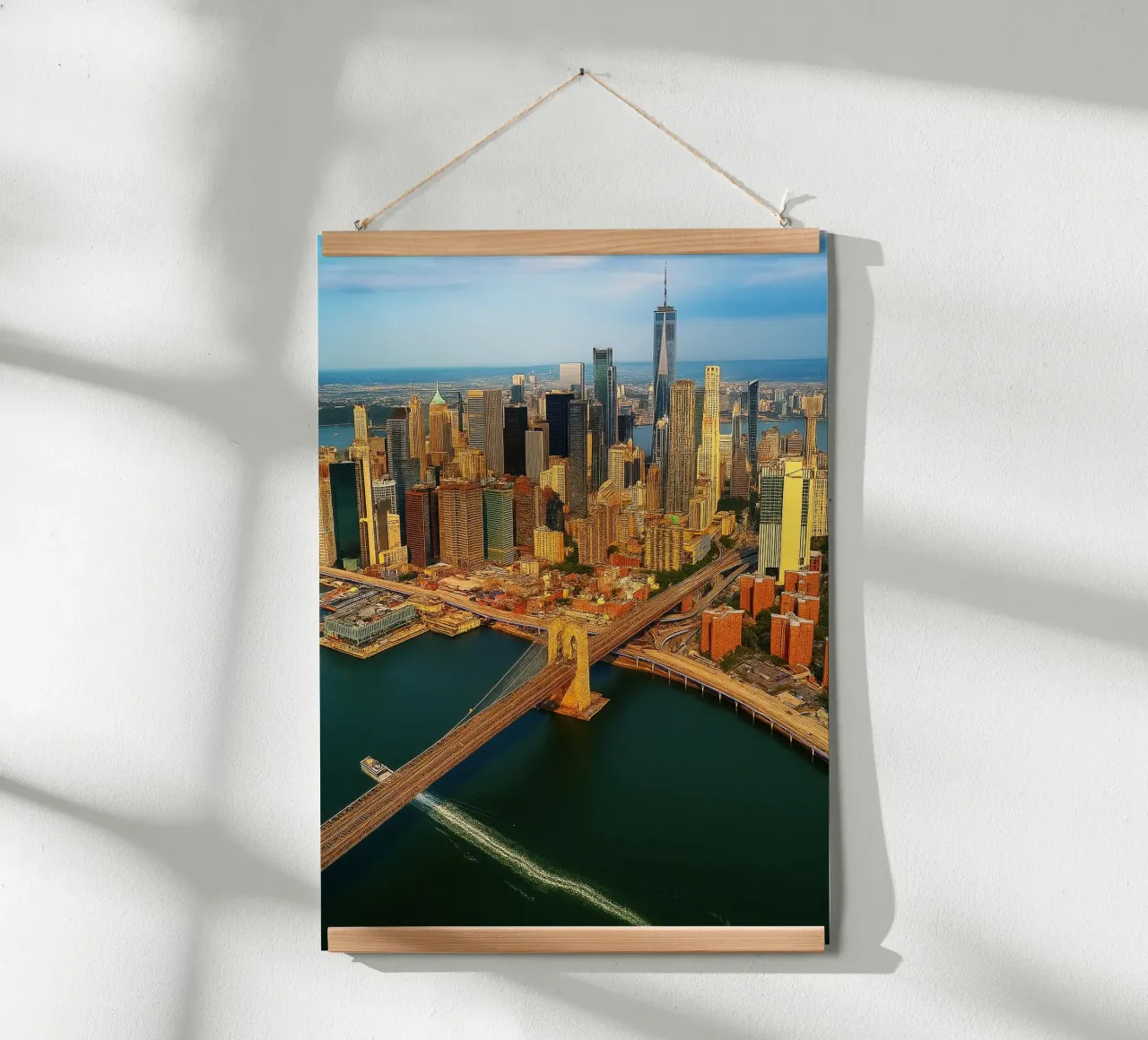 pont sur la mer vue rétro photographie poster de viantishop