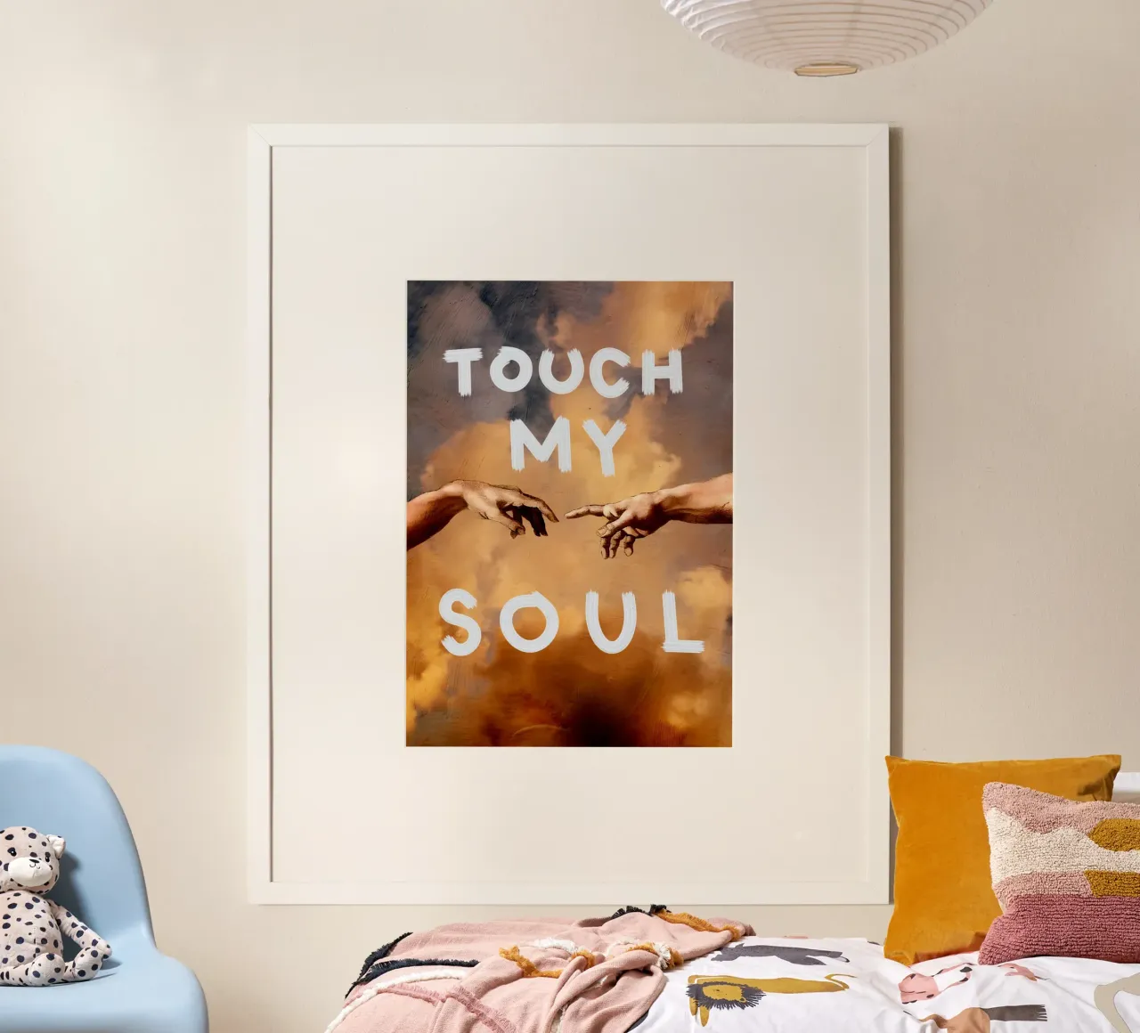 TOUCH MY SOUL poster da Type & Tape