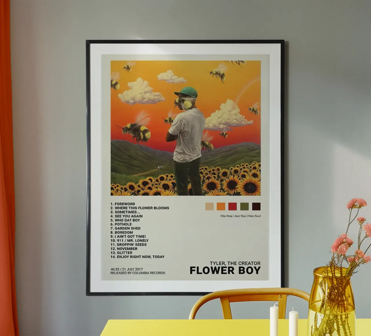 Flower Boy Tyler The Creator poster da Roronoa7