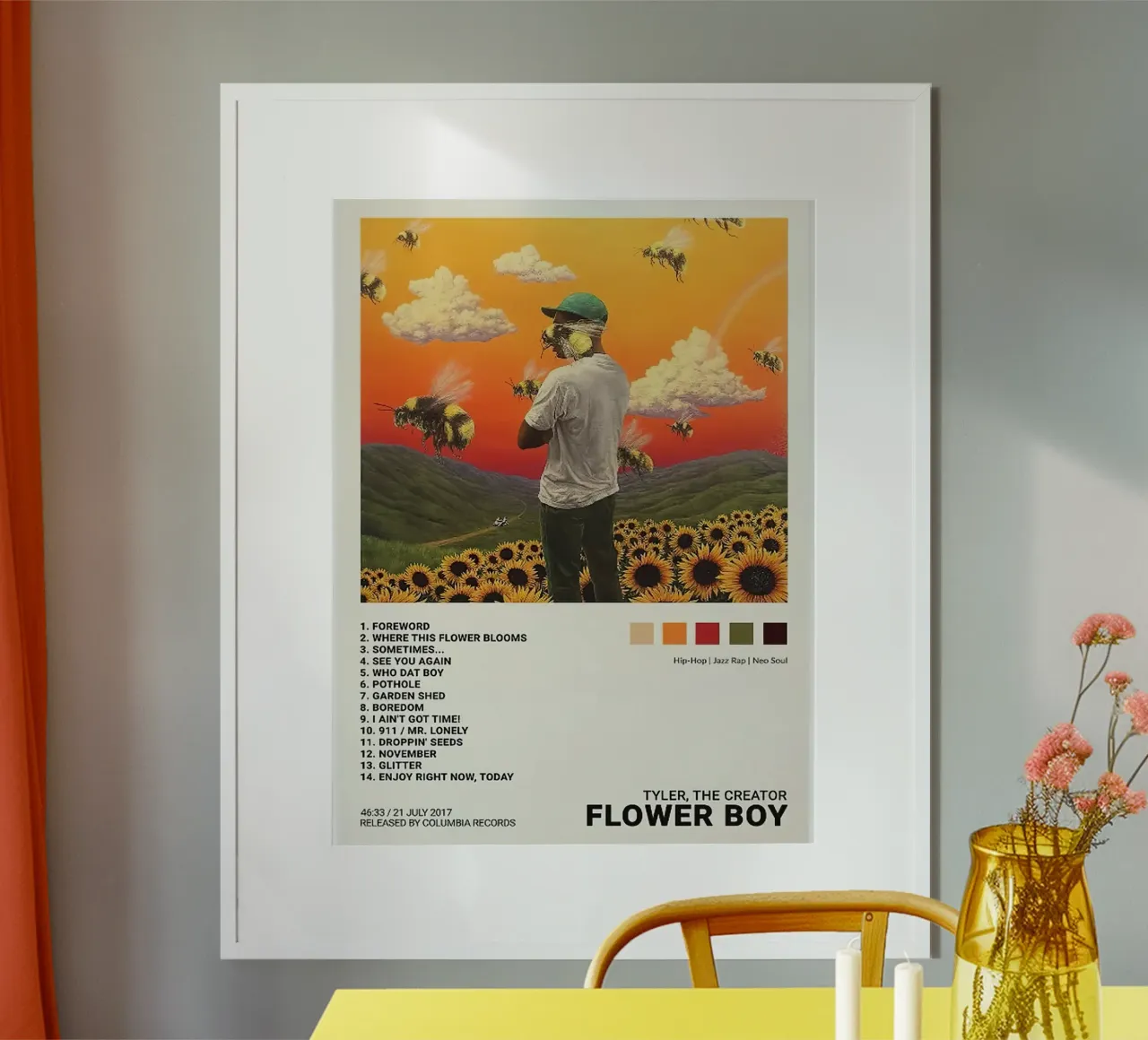 Flower Boy Tyler The Creator poster da Roronoa7