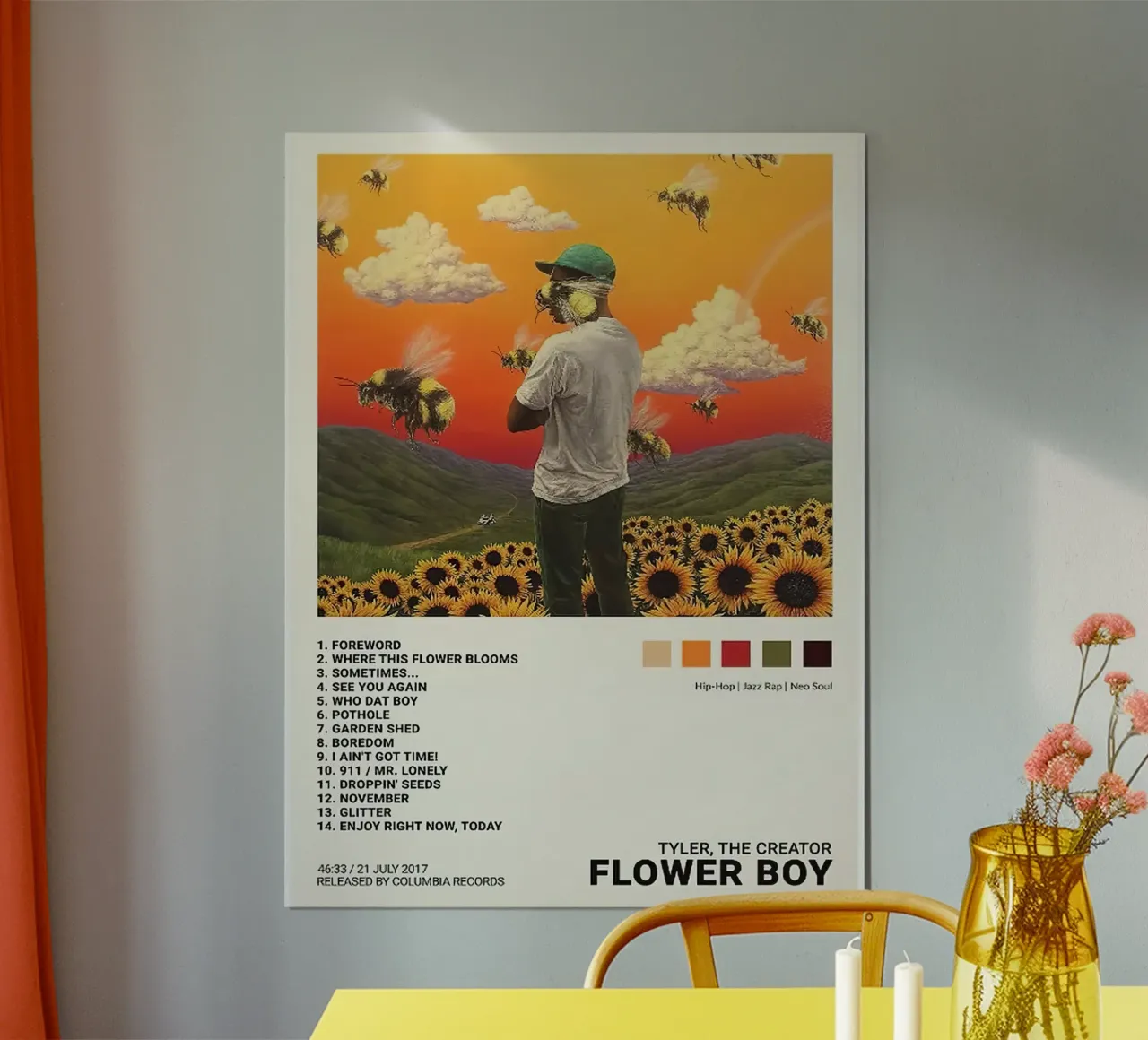 Flower Boy Tyler The Creator poster da Roronoa7
